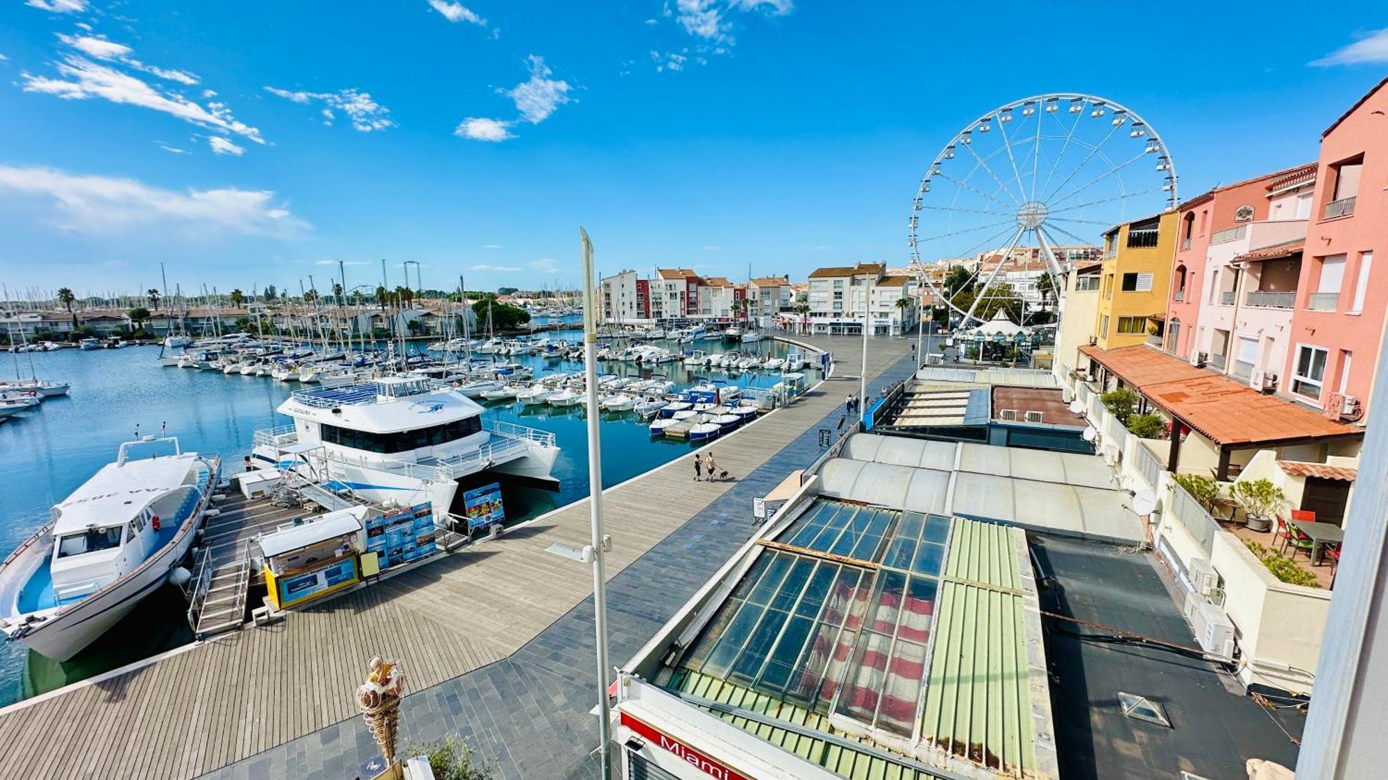 Studio Face Au Port Agde Kültér fotó